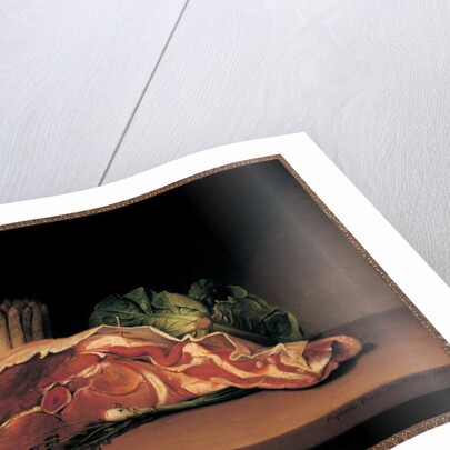 Cutlet and Vegetables, 1816 by Raphaelle Peale