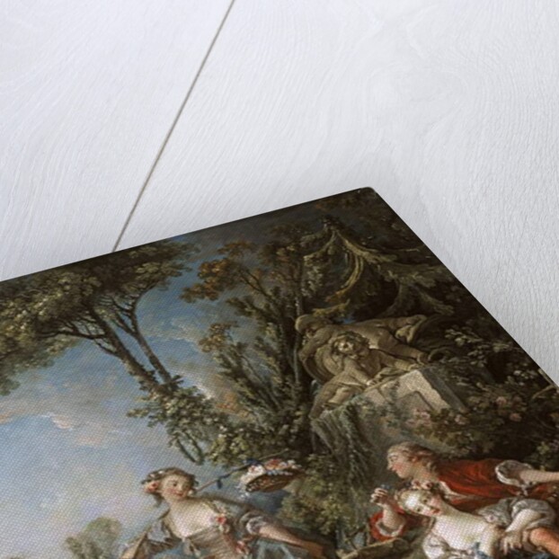 Lovers in a Park, 1758 by Francois Boucher