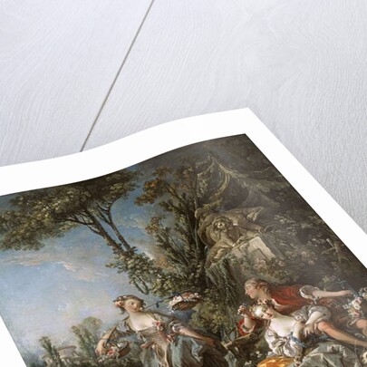 Lovers in a Park, 1758 by Francois Boucher