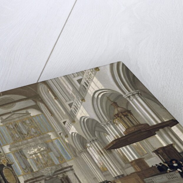 Interior of the Nieuwe Kerk, Amsterdam, 1657 by Emanuel de Witte