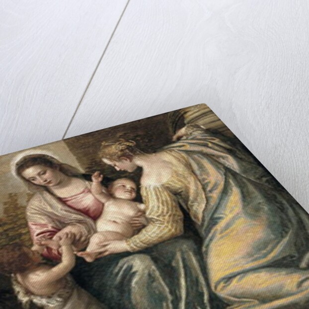 Madonna and Child with St. Elizabeth, the Infant St. John the Baptist and St. Justina, 1565-70 by Veronese