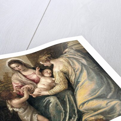 Madonna and Child with St. Elizabeth, the Infant St. John the Baptist and St. Justina, 1565-70 by Veronese