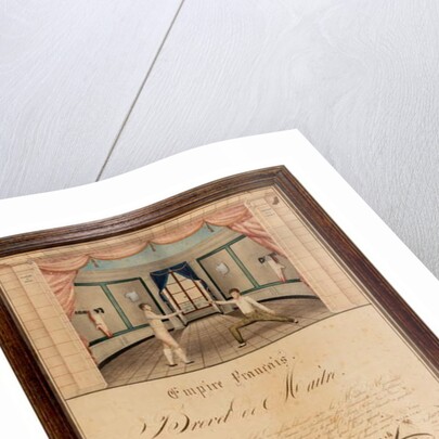 Brevet de Maître, 1814 by French School