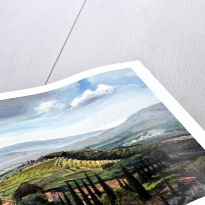 Rolling Hills, Pistoia, Tuscany by Trevor Neal
