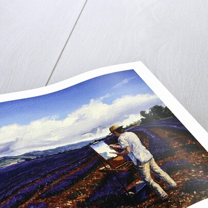 Painter, Vaucluse, Provence, 1998 by Trevor Neal