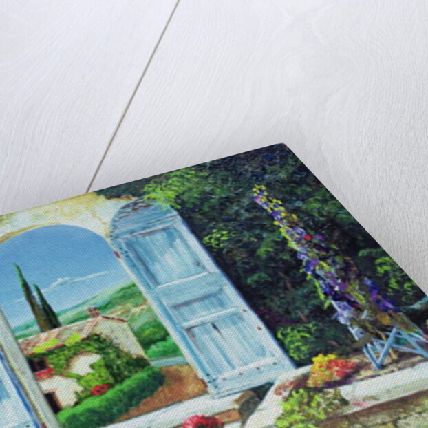 Shuttered Doorway, Volterra, Italy, 1999 by Trevor Neal