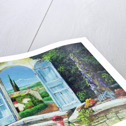 Shuttered Doorway, Volterra, Italy, 1999 by Trevor Neal