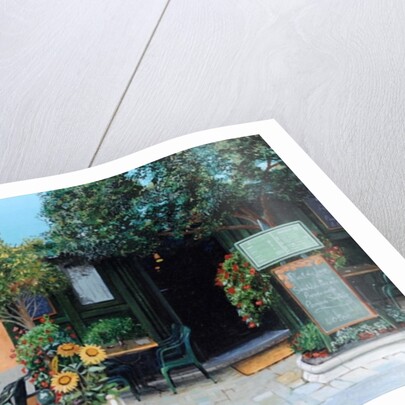 Cafe, Aix-En-Provence, 1999 by Trevor Neal