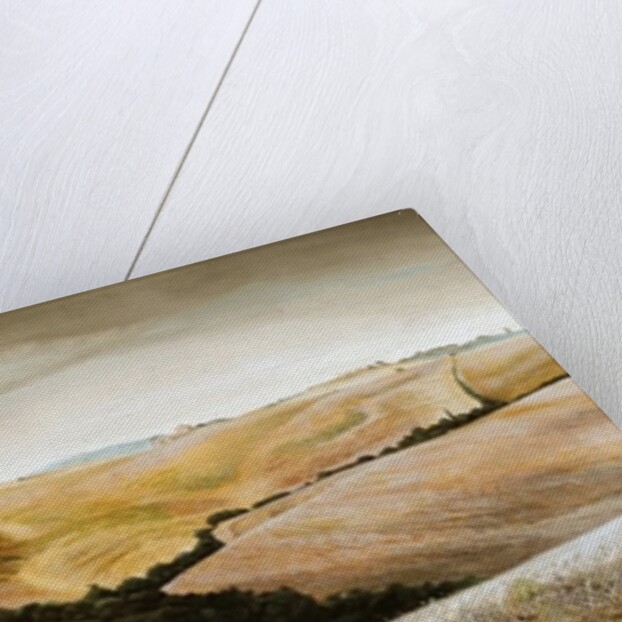 Farm on Hill, Tuscany, 2001 by Trevor Neal