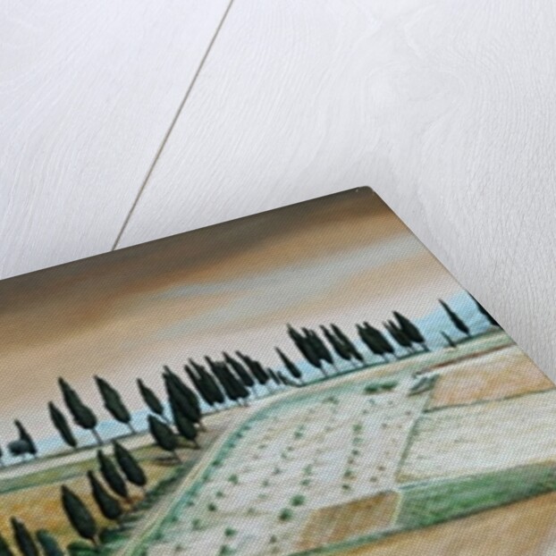 Villa on Hill, Tuscany, 2001 by Trevor Neal