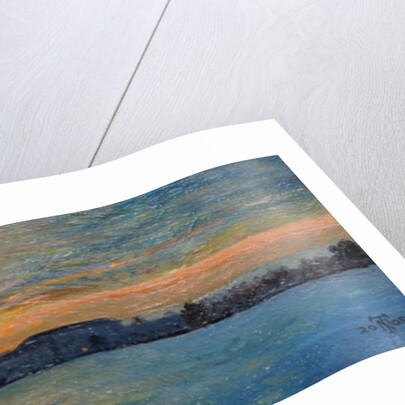 San Giorgio, Venice Lagoon, 2008 by Trevor Neal