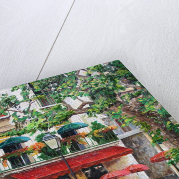 Cafe Beauclaire, Provence, 2004 by Trevor Neal