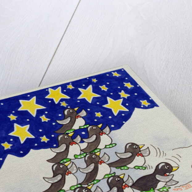 Penguin Formation, 2005 by Tony Todd