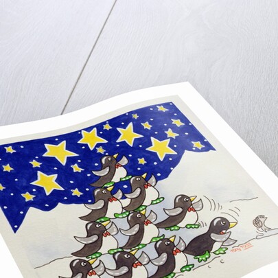 Penguin Formation, 2005 by Tony Todd