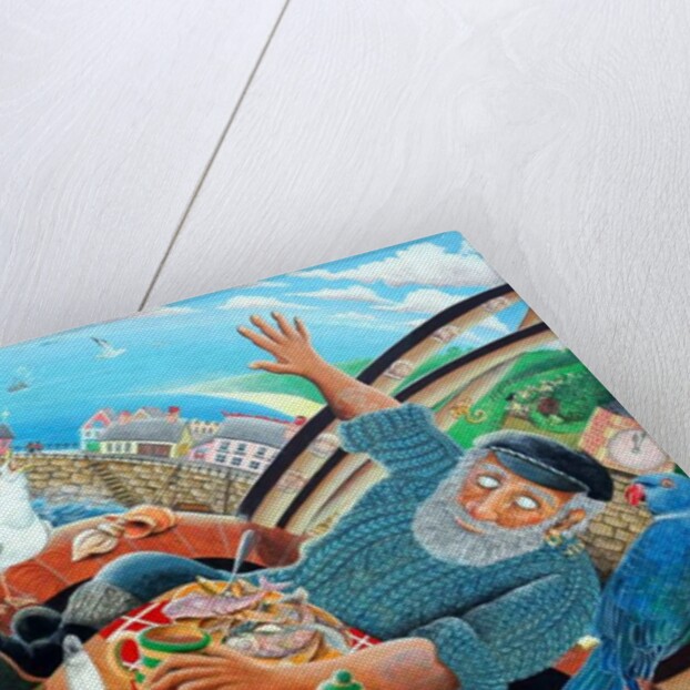 Captain Cat blindly sees the village life go by, 2005 by Tony Todd