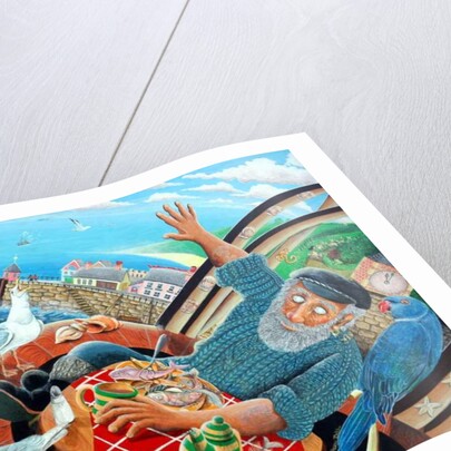 Captain Cat blindly sees the village life go by, 2005 by Tony Todd