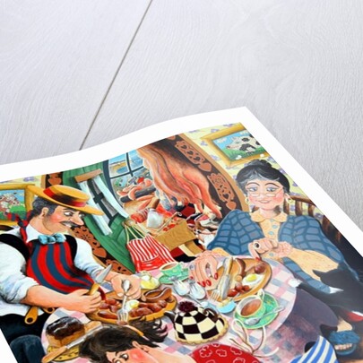 Mr. Beynon the butcher his wife Mrs Beynon and Lilly the treasure, 2005 by Tony Todd