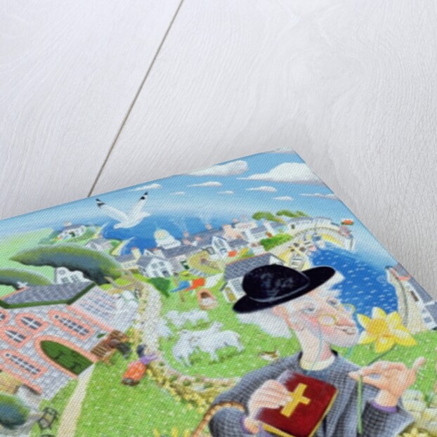 Parson Eli Jenkins offers up a prayer to all and sundry, 2007 by Tony Todd