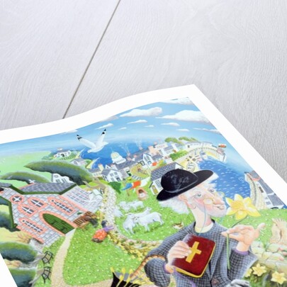 Parson Eli Jenkins offers up a prayer to all and sundry, 2007 by Tony Todd