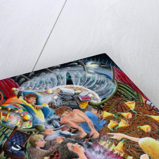 Fire at the Daffodil Yellow Villa by Tony Todd