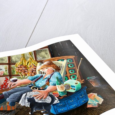 Uncle Albert in the Office by Tony Todd