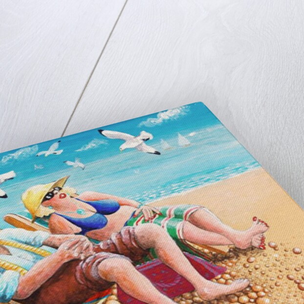 Uncle Albert and Amanda on a day trip to Worthing by Tony Todd