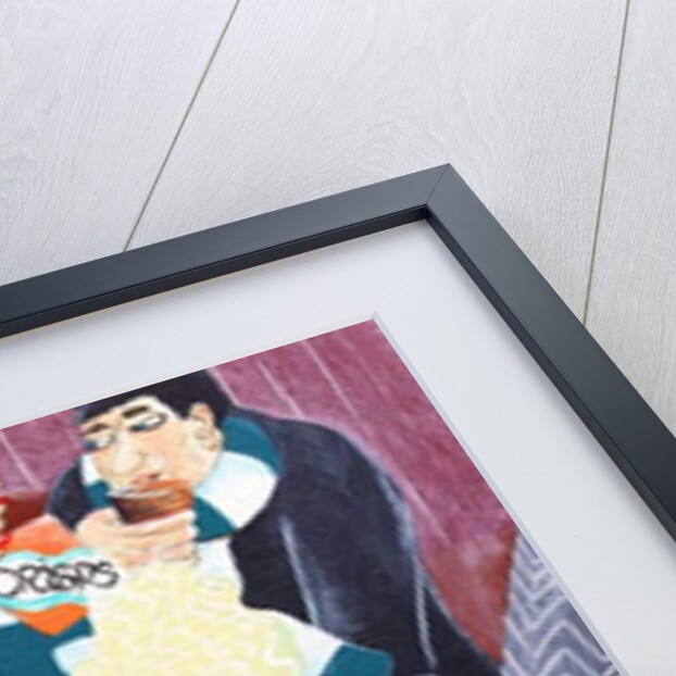 Uncle Albert and the girls meet at the 'Butchers Arms' for a quick drink before the Match by Tony Todd