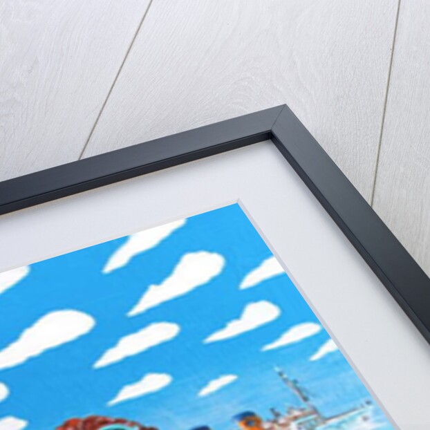 Don't you bring that crab near me! screams Brenda running from the beach by Tony Todd