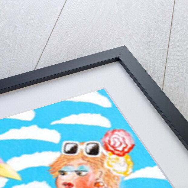 Uncle Albert and Brenda sit sipping countless cocktails at the 'Mango-Calypso Bar' by Tony Todd