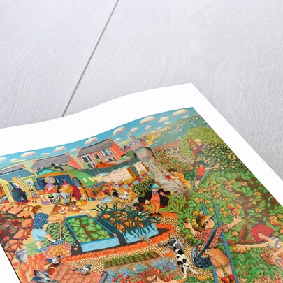 Bramley Apple Pickers by Tony Todd