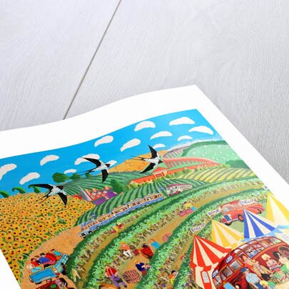 English Vineyard by Tony Todd