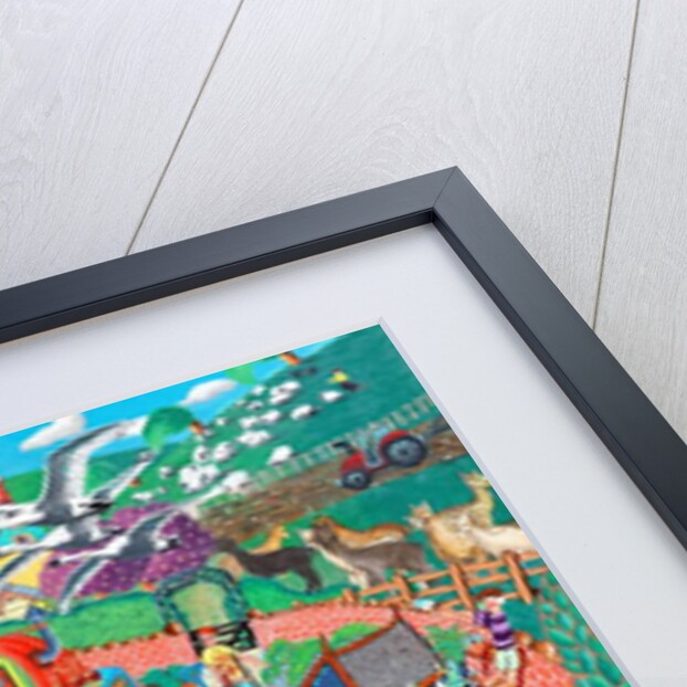 Birds over the Allotments by Tony Todd