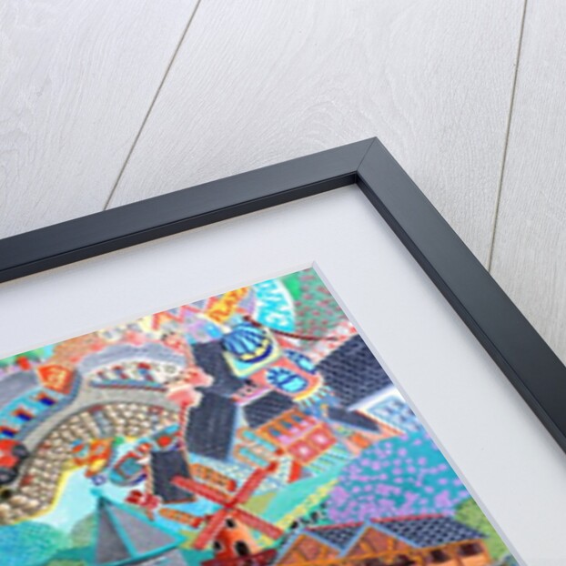 Ducks over the River by Tony Todd