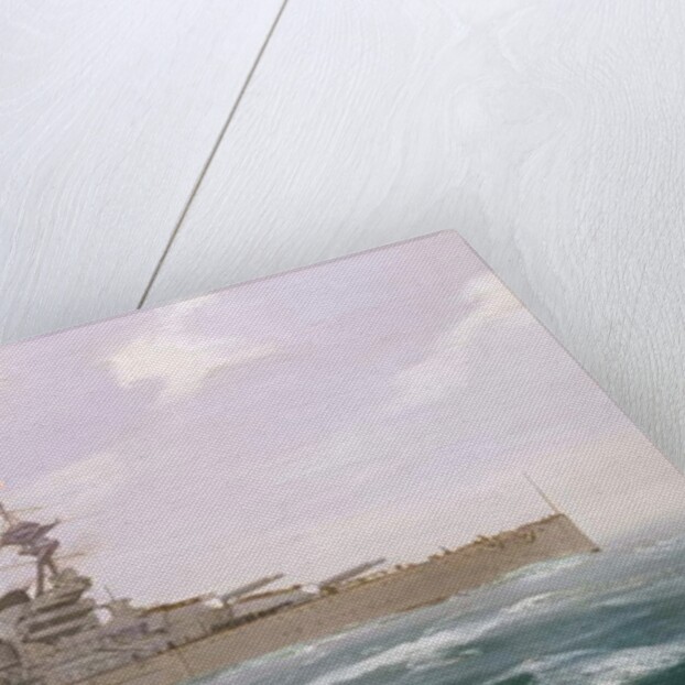 HMS Resolution, 1923 by Duff Tollemache