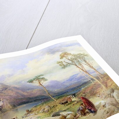 Kilchurn Castle on the Loch Awe by Thomas Miles Richardson