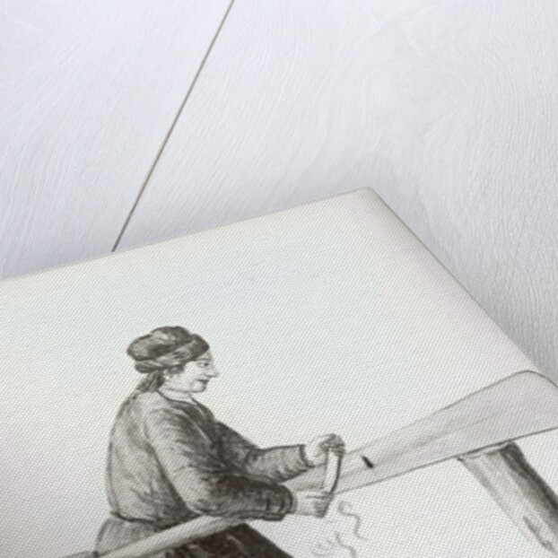 An Oar-Maker from the Venetian Arsenal by Jan van Grevenbroeck