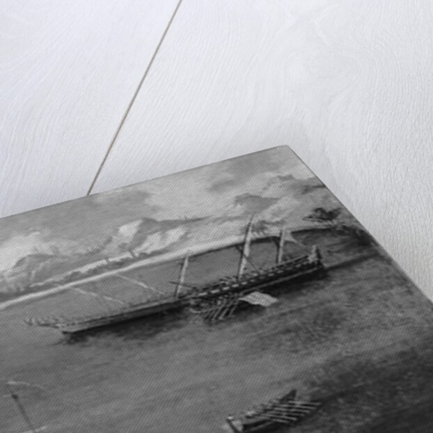 One of the Naval Exploits of the Famous Sailor, Mattio Ivanovich da Dobrota, c.1730 by Italian School