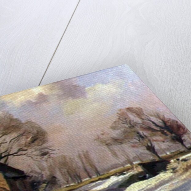 Norfolk Thaw, 1985 by Trevor Chamberlain