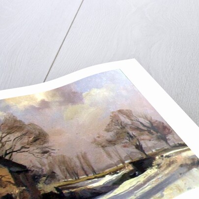 Norfolk Thaw, 1985 by Trevor Chamberlain