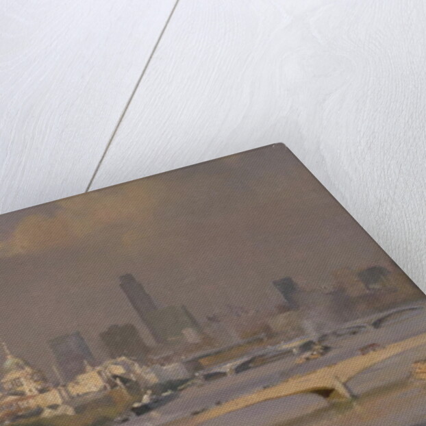 Sultry Afternoon in August, King's Reach, 1988 by Trevor Chamberlain