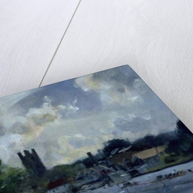 Preparing for the Henley Regatta, 1994 by Trevor Chamberlain