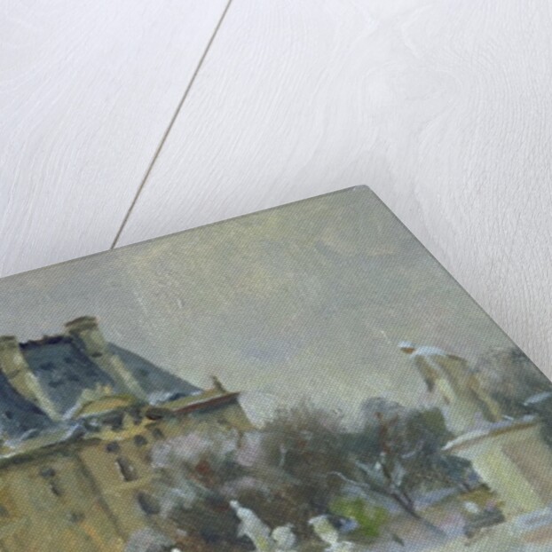 Snow in the Tuilleries, Paris, 1996 by Trevor Chamberlain