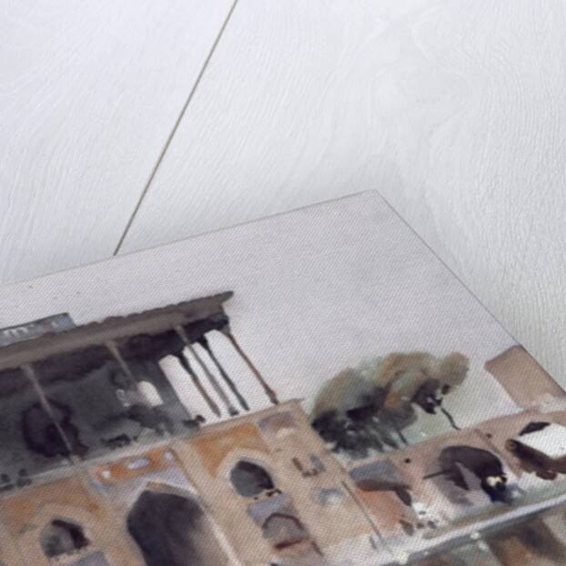 Ali Qapu Palace, Isfahan, 1994 by Trevor Chamberlain