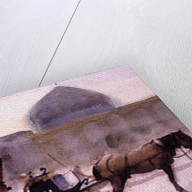 Horse and Carriage, Naghshe Jahan Square, Isfahan by Trevor Chamberlain