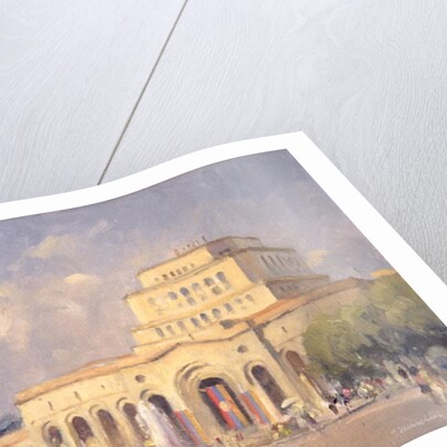 Evening, Republic Square, Yerevan by Trevor Chamberlain