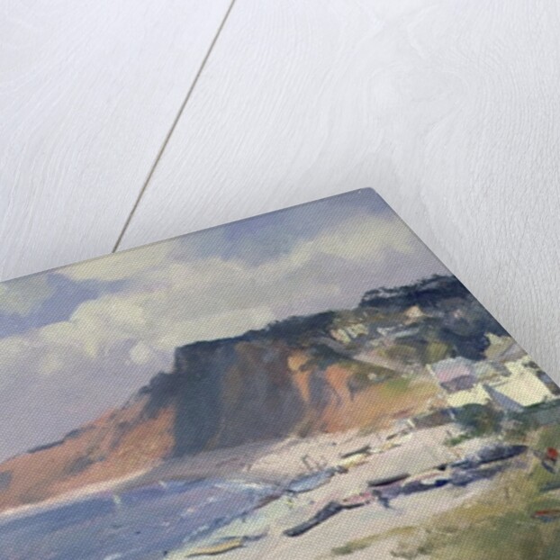 Summer Morning in Budleigh Salterton, 1989 by Trevor Chamberlain