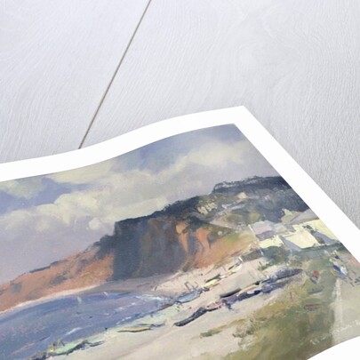 Summer Morning in Budleigh Salterton, 1989 by Trevor Chamberlain