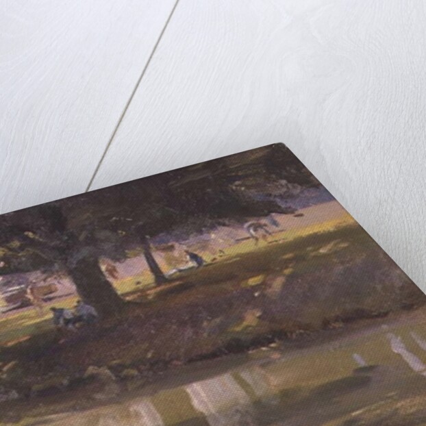 High Summer, Castle Grounds, Hertford, 1988 by Trevor Chamberlain