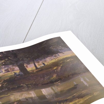 High Summer, Castle Grounds, Hertford, 1988 by Trevor Chamberlain