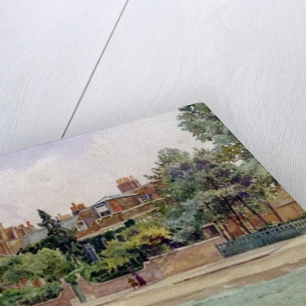 Wren's and Faraday's houses at Hampton Court by E.H. Fitchew